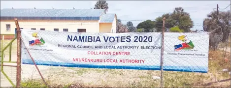  ?? Photo: Nampa ?? Cost of democracy… The ECN has been allocated N$85.3 million in the 2022/23 budget.