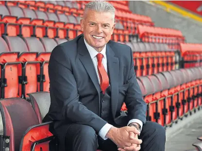  ??  ?? Dave Cormack is taking over as Aberdeen chairman from Stewart Milne.