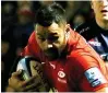  ??  ?? Fit again: Billy Vunipola