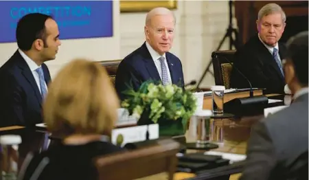  ?? CHIP SOMODEVILL­A/GETTY ?? President Joe Biden is cooperatin­g with Justice Department investigat­ors, his representa­tives say.