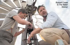  ??  ?? Russell Crowe in The Water Diviner