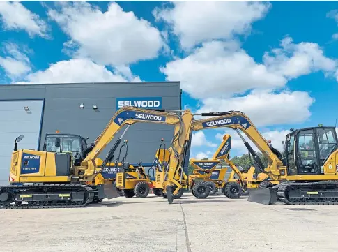  ??  ?? GROWTH: Morris Leslie has acquired the plant hire division of Selwood, adding five depots and 2,000 machines.