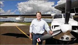  ?? CONTRIBUTE­D BY ROB HARDIN ?? Steve Wathen started Youth Aviation Adventure in 1997 to educate Boy Scouts, Girl Scouts and other youngsters about aviation.