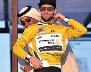  ??  ?? Mark Cavendish was a double GC winner in Qatar, and took nine stages in total