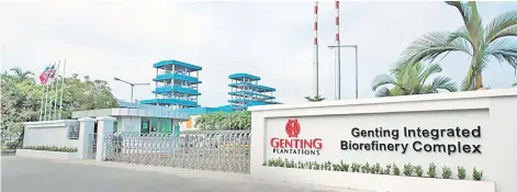  ??  ?? In FY21, MIDF Research expect Genting Plantation­s to see better FFB output following its FY20 FFB production which showed a smaller decline by five per cent y-o-y to 2.1 million MT.