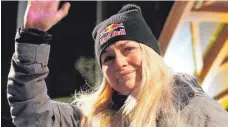  ?? FOTO: IMAGO ?? Bittere (Abschieds?)Tränen: Lindsey Vonn in Cortina.