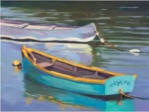  ??  ?? Eeyore, oil on canvas, 9 x 12"