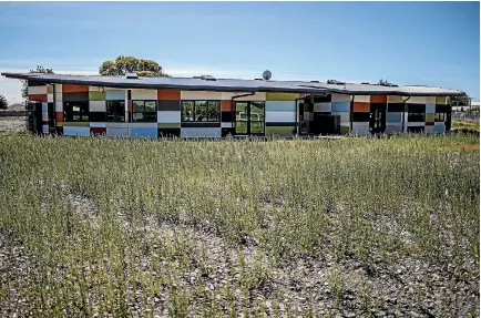  ?? PHOTO: IAIN MCGREGOR/FAIRFAX NZ ?? Freeville School’s buildings are being removed by the Parklands Bowling Club but the future of the land is yet to be determined.