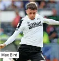  ??  ?? Max Bird