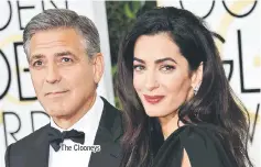  ??  ?? The Clooneys