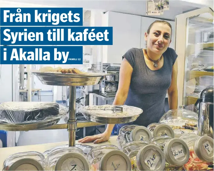  ?? FOTO: KERSTIN GUSTAFSSON ?? LUGNT. Bayan Asfari trivs i lugnet i Akalla.