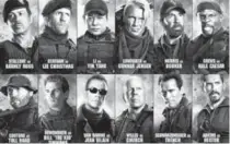  ??  ?? The ‘ Dream Team’ of action movies