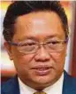  ??  ?? Datuk Seri Abdul Rahman Dahlan