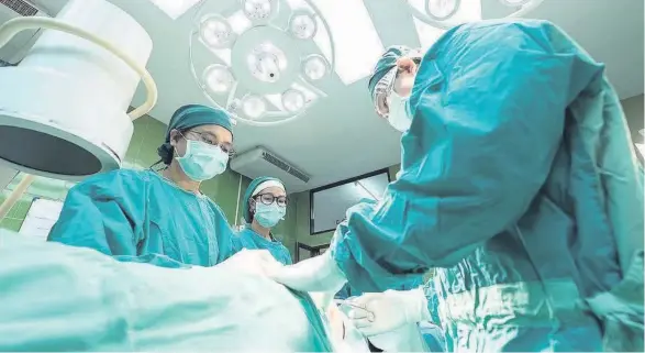  ??  ?? Making a return? The procedures could be reintroduc­ed next month if Covid hospital admissions across the region continue to move in the right direction