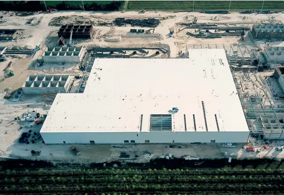  ??  ?? Below: The vast Miami plant is built on a ‘unique’ aquifier
Opposite: Atlantic Sapphire CEO Johan Andreassen