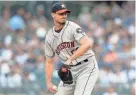  ??  ?? Houston Astros starting pitcher Charlie Morton has a 7-1 record with