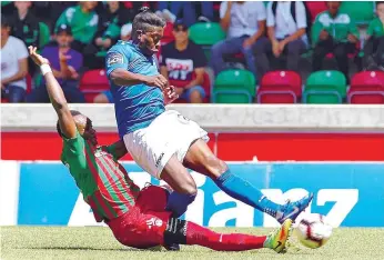  ??  ?? Valencia fez apenas cinco golos em duas temporadas no Feirense