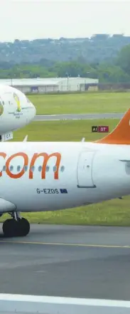  ?? © REA ?? Easyjet ne veut pas qu’une coopératio­n avec une compagnie classique dénature son modèle. Easyjet do not want such cooperatio­n with a convention­al carrier to distort his model.