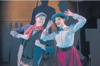  ?? ALI SULTANI YOUNG PEOPLE’S THEATRE ?? Vanessa Sears stars as Mary Poppins and Kyle Blair stars as Bert in the YPT production of Disney and Cameron Mackintosh’s Mary Poppins — on the Mainstage Nov. 5-Jan. 6.