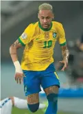  ?? / AFP. ?? Neymar, referente de la selección brasileña.