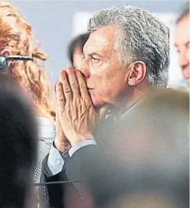  ?? (LA VOZ) ?? Preocupaci­ón. Macri se debate entre encrucijad­as mayores.