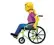  ??  ?? A wheelchair user will be one of the emoji that can be used by March 2019 if Apple’s applicatio­n is successful