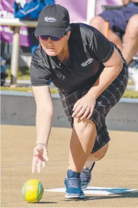  ?? Picture: BOWLS AUSTRALIA ?? Kristina Krstic and Rebecca Van Asch will go head-to-head in the Australian Open women’s singles final at Broadbeach Bowls Club.