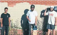  ?? JACOB LAMBERT FOR LANDYACHTZ ?? Landyachtz says it is seeing more adults and families purchasing skateboard­s and longboards during the pandemic.