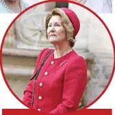  ??  ?? Sonia de Noruega es una de las confidente­s de la reina de Inglaterra.