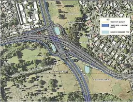  ??  ?? A flyover and interchang­e where Wairere and Cobham drives meet would complete the Hamilton Ring Road project.