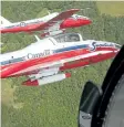  ?? JULIE OLIVER/POSTMEDIA FILE PHOTO ?? More informatio­n has been released as to why the Snowbirds’ Niagara air show was scrubbed.