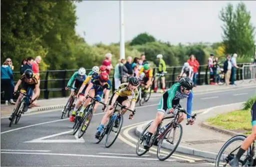  ??  ?? Matthew in Criterium. Pic: Brendan Slattery.