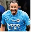  ?? REX ?? Match-winner: Boreham Wood’s David Stephens