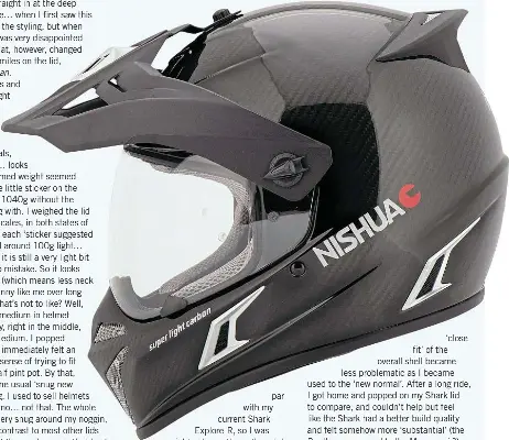 NISHUA ENDURO CARBON REVIEW PressReader