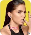  ??  ?? Anitta