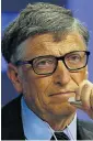  ??  ?? SHABBY SAVIOUR: Microsoft founder Bill Gates