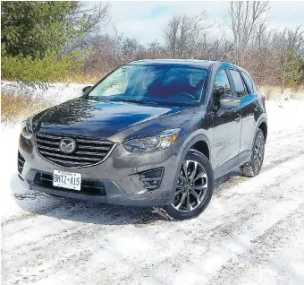  ?? BRIAN HARPER/Driving ?? Mazda’s popular CX-5 compact sport ute gets a mid-cycle refresh for 2016, mostly minor cosmetic upgrades.