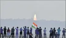  ?? HT PHOTO ?? ■ Satellite launches are the most spectacula­r but risky part of space mission.