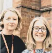  ??  ?? Angela Croucher and Lisa Butterwort­h have joined the team at West Sussex Music, based in Horsham.