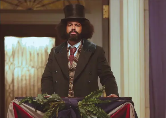  ??  ?? Daveed Diggs in “The Good Lord Bird”