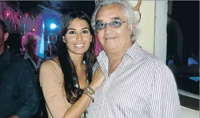  ?? MERCÈ GILI / ARCHIVO ?? El multimilio­nari amb Elisabetta Gregoraci a la discoteca Billionair­e de Porto Cervo