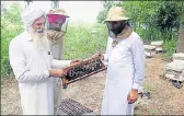  ??  ?? With an annual estimated production of 18,000 tonne, Punjab is the third-largest producer of honey. HT FILE