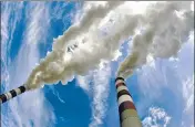  ?? REUTERS ?? A file photo of smoke billowing from Belchatow Power Station in Poland, Europe’s biggest coal-fired power plant.