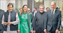  ?? REUTERS ?? PM Imran Khan met Prince William and Kate Middleton in Islamabad before heading to Riyadh.