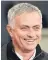 ??  ?? Jose Mourinho will try to rally a Tottenham club that is in 14th place in the EPL.