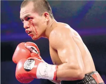  ?? (SUN.STAR FILE) ?? TACTICIAN. Milan Melindo, 28, with a record of 35-2, with 12 knockouts, is set to fight Japanese Akira Yaegashi, 25-5, with 13 knockouts.