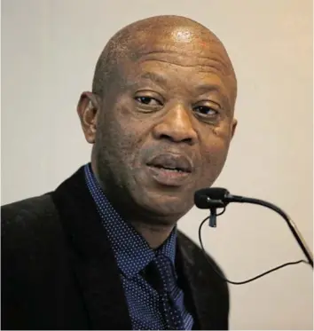  ?? /GALLO IMAGES/ROGER SEDRES ?? James Moloi, president of Central Gauteng Athletics and chairperso­n of road running at Athletics SA.