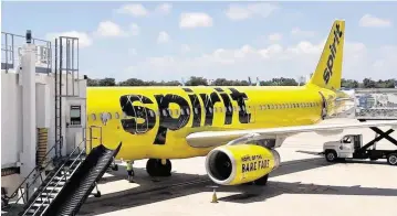  ?? GERMÁN GUERRA gguerra@miamiheral­d.com ?? Miramar-based Spirit Airlines is among the biggest airlines at Fort Lauderdale-Hollywood Internatio­nal Airport based on passenger market share and employs 3,400 people in South Florida.