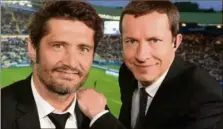  ?? (Photo TF) ?? « Greg » Margotton et sa « michasse » Bixente Lizarazu.