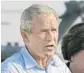  ?? JIM WATSON/AFP ?? edging to the brink of war, President George W. Bush gave Saddam Hussein 48 hours to leave his country and told Americans that military confrontat­ion would ultimately make them safer. (Iraq rejected Bush’s ultimatum, saying a U.S. attack to force...